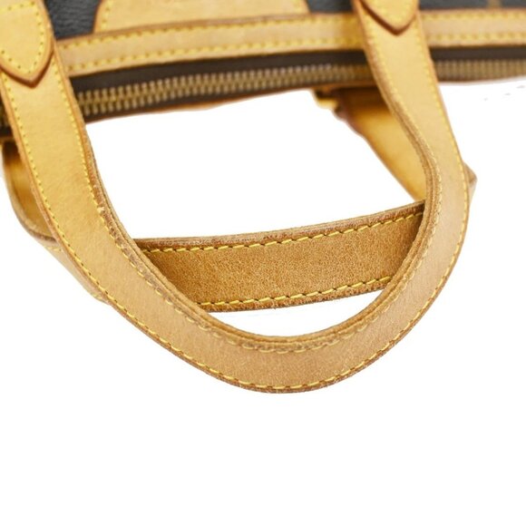 LOUIS VUITTON Palermo PM Shoulder Hand Bag Monogram Leather Brown - Picture 3 of 13